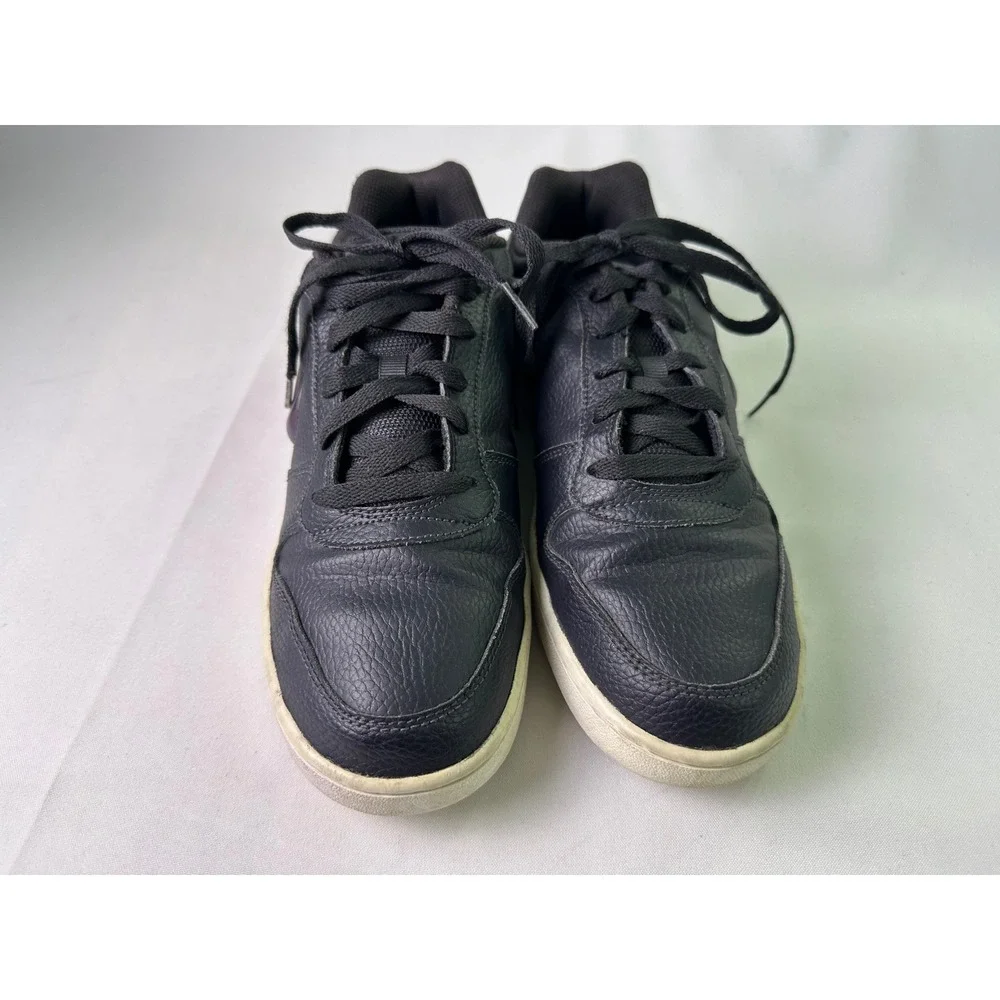 Nike‎ Ebernon Low Premium Oil Grey Purple AQ1774-003 Mens 9 Retro 80s Sneakers